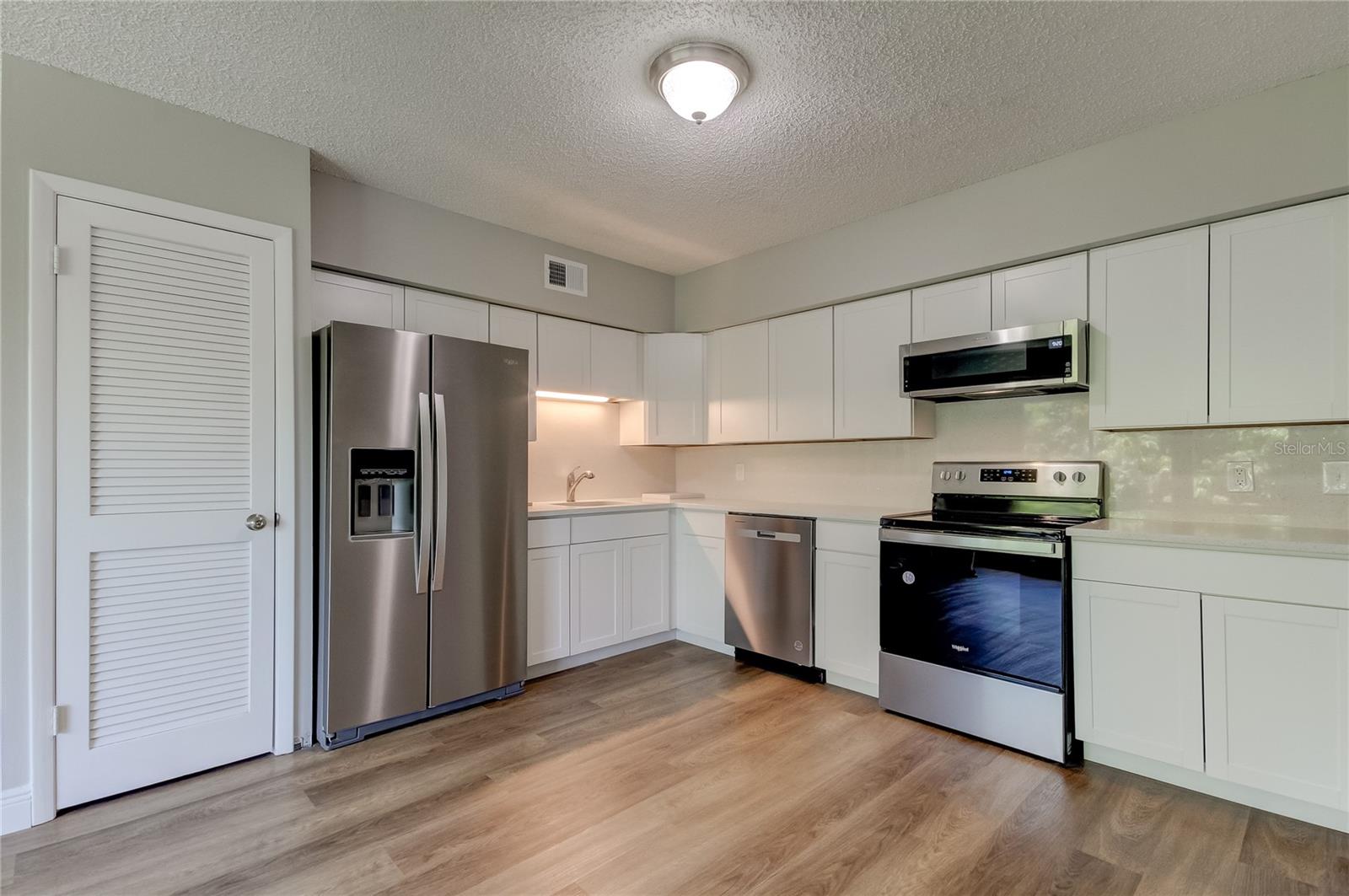 Closet pantry in Open Design Kitchen