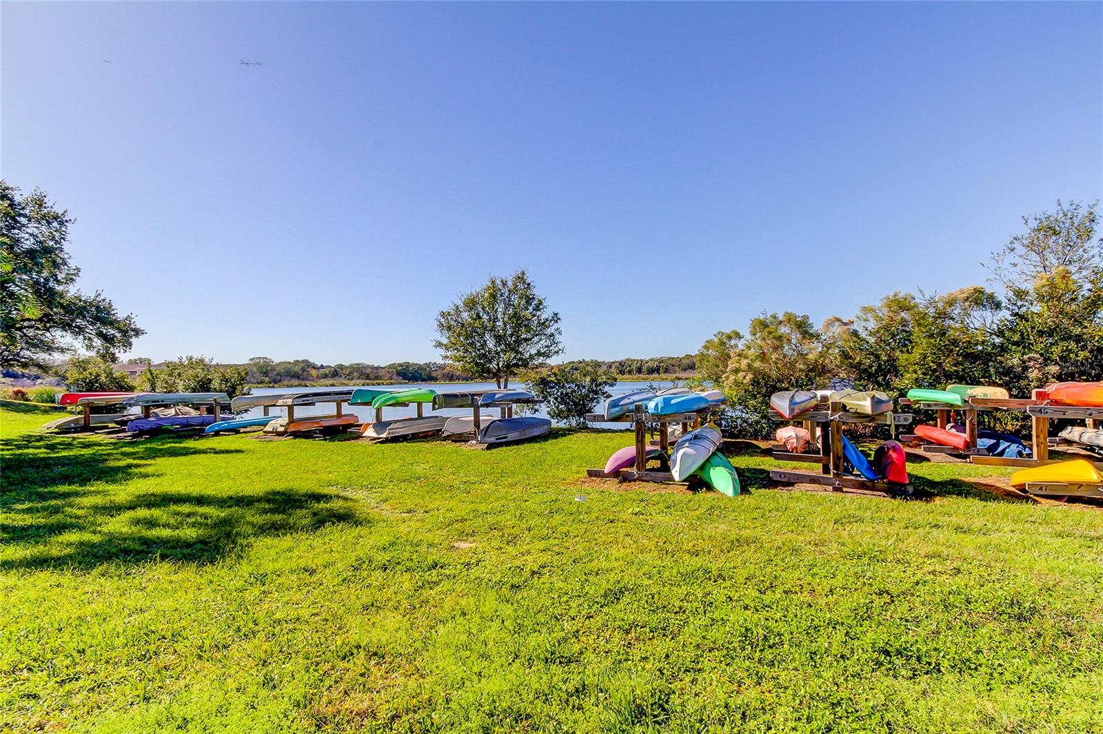 Kayak Storage...nothing like getting out on the water with your Kayak!