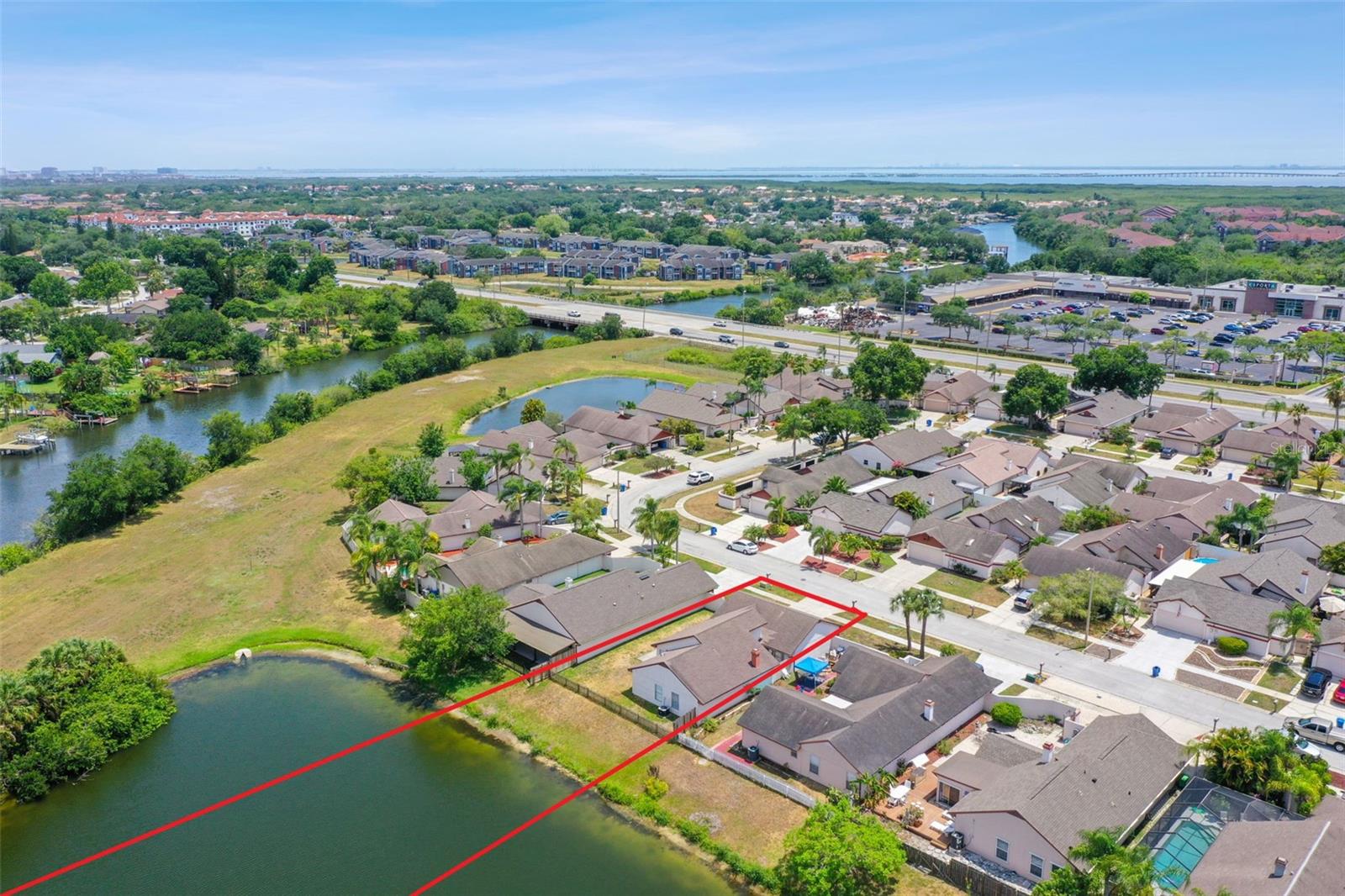 Aerial Pond View