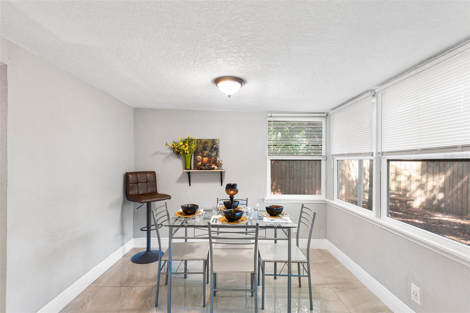 Dining area