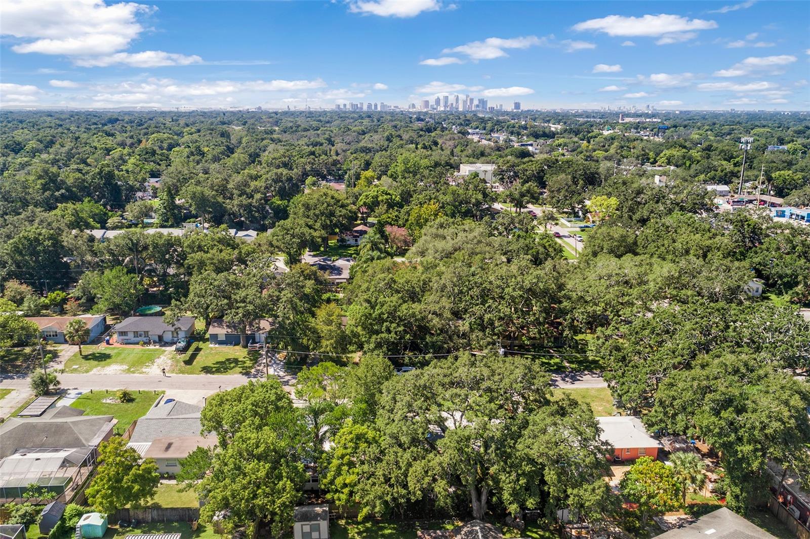 Downtown Tampa on the horizon