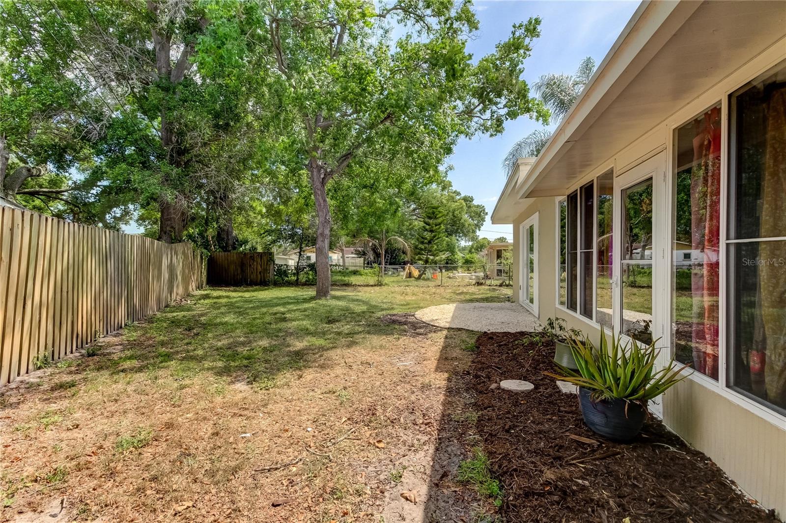 Fully Fenced Yard