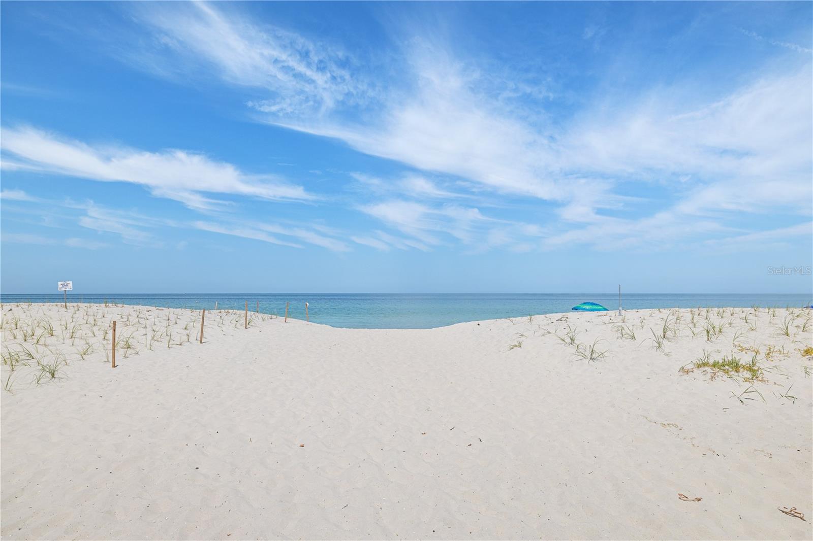 Literally, 4 houses from teh Gulf beach...walk or drive to one of the Resident Only beach parking lots.