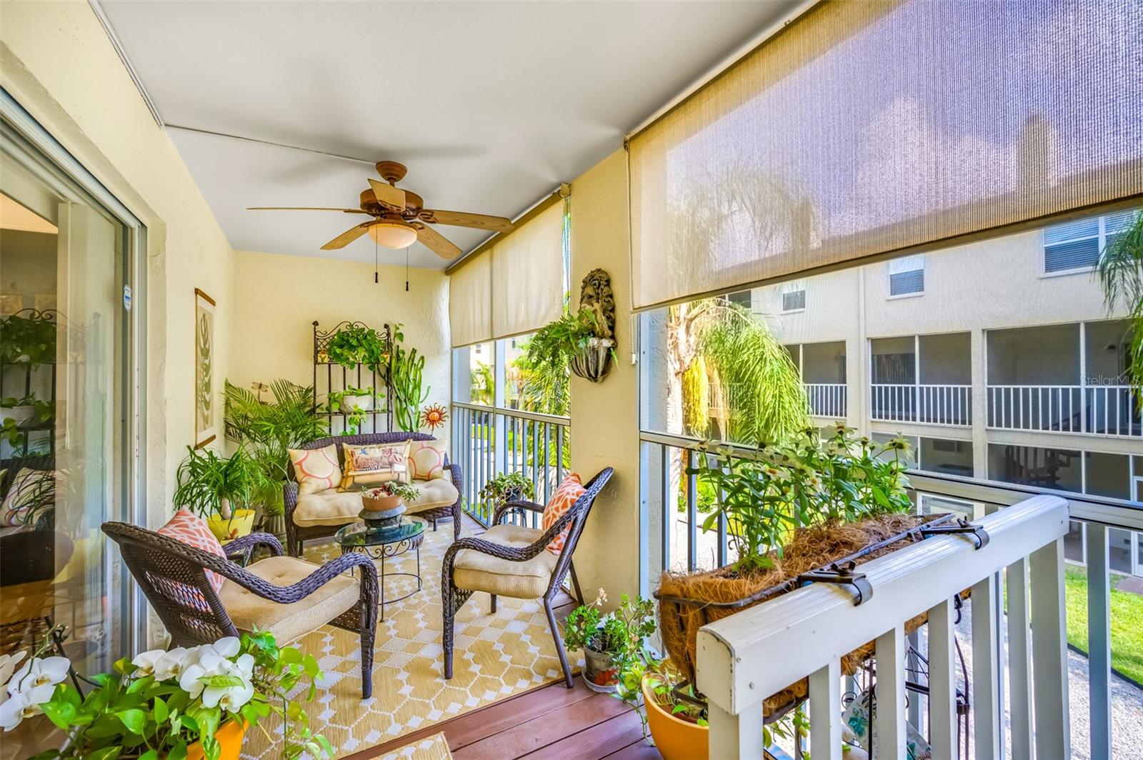 Cozy porch to enjoy the day breezes or the quiet evenings