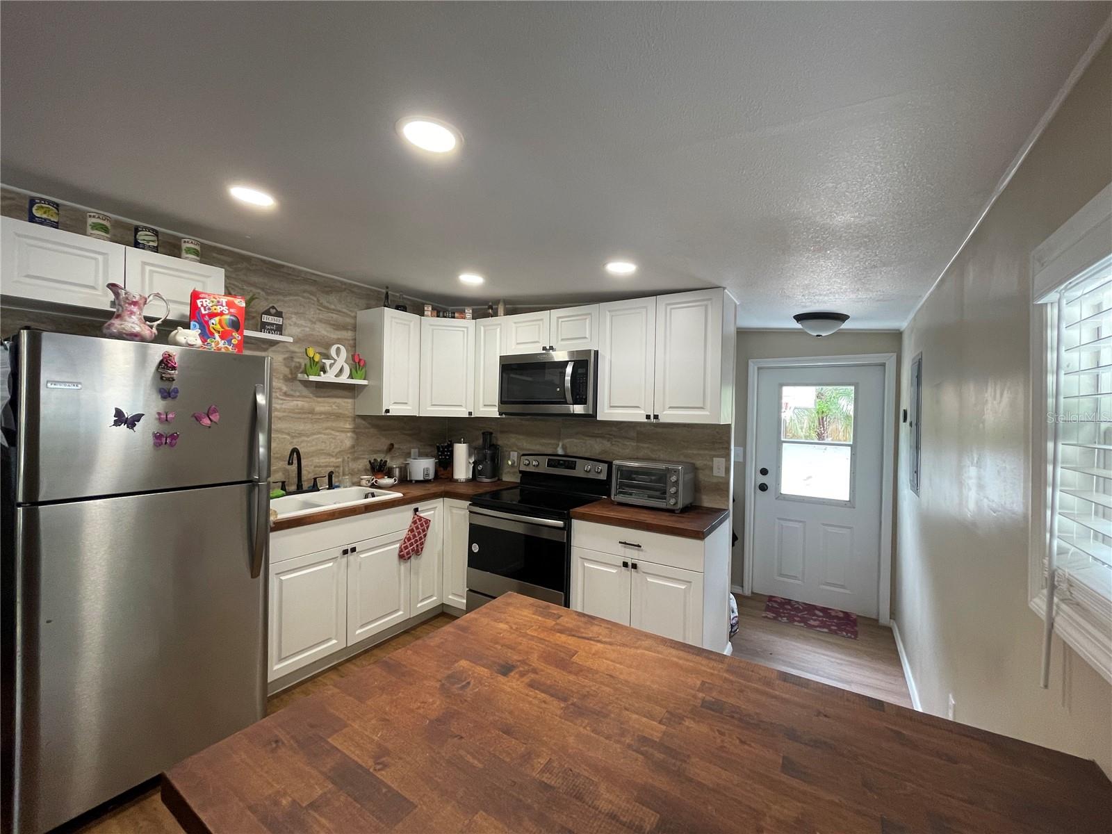 Kitchen View from Dining Area