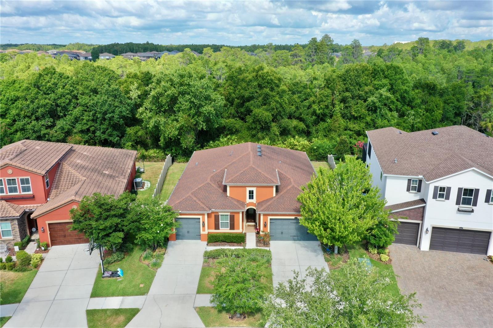 Overhead view of your home