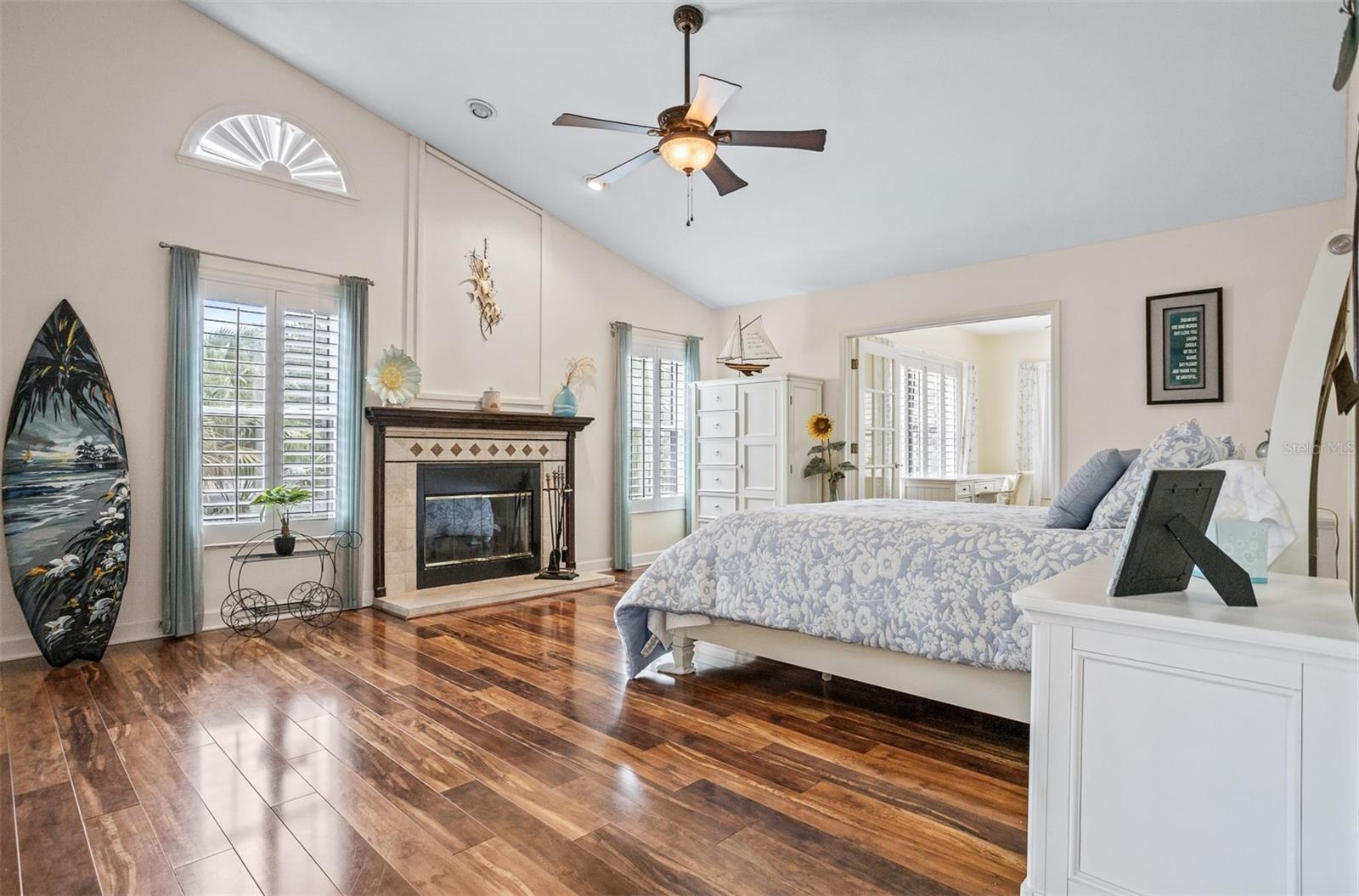 Primary Bedroom Suite with bonus room and private balcony