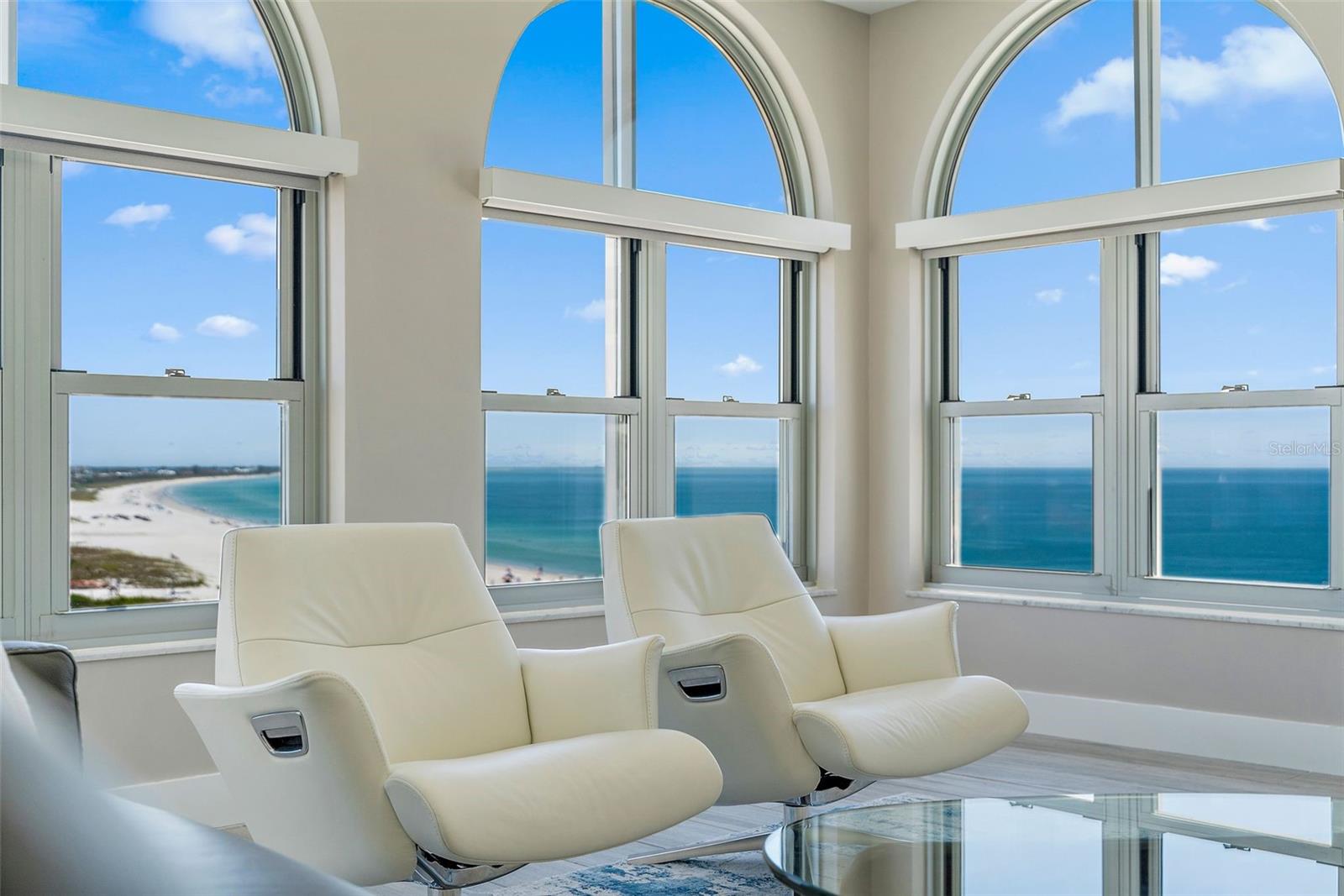 Enjoy incredible views right from the comfort of your living room