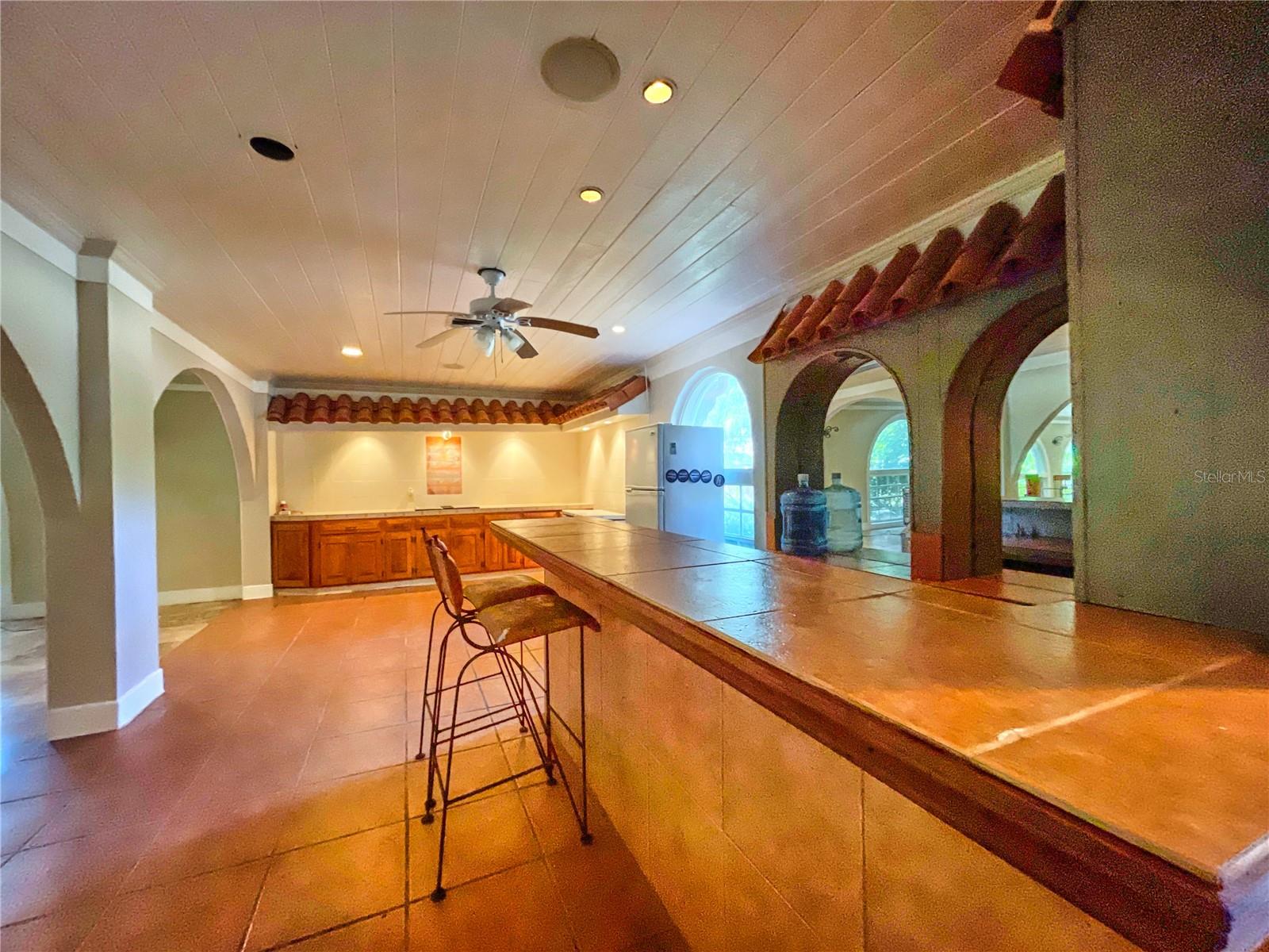 Pool Kitchen area