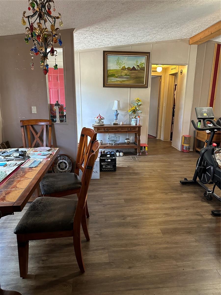 Dining Room - luxury vinyl plank flooring