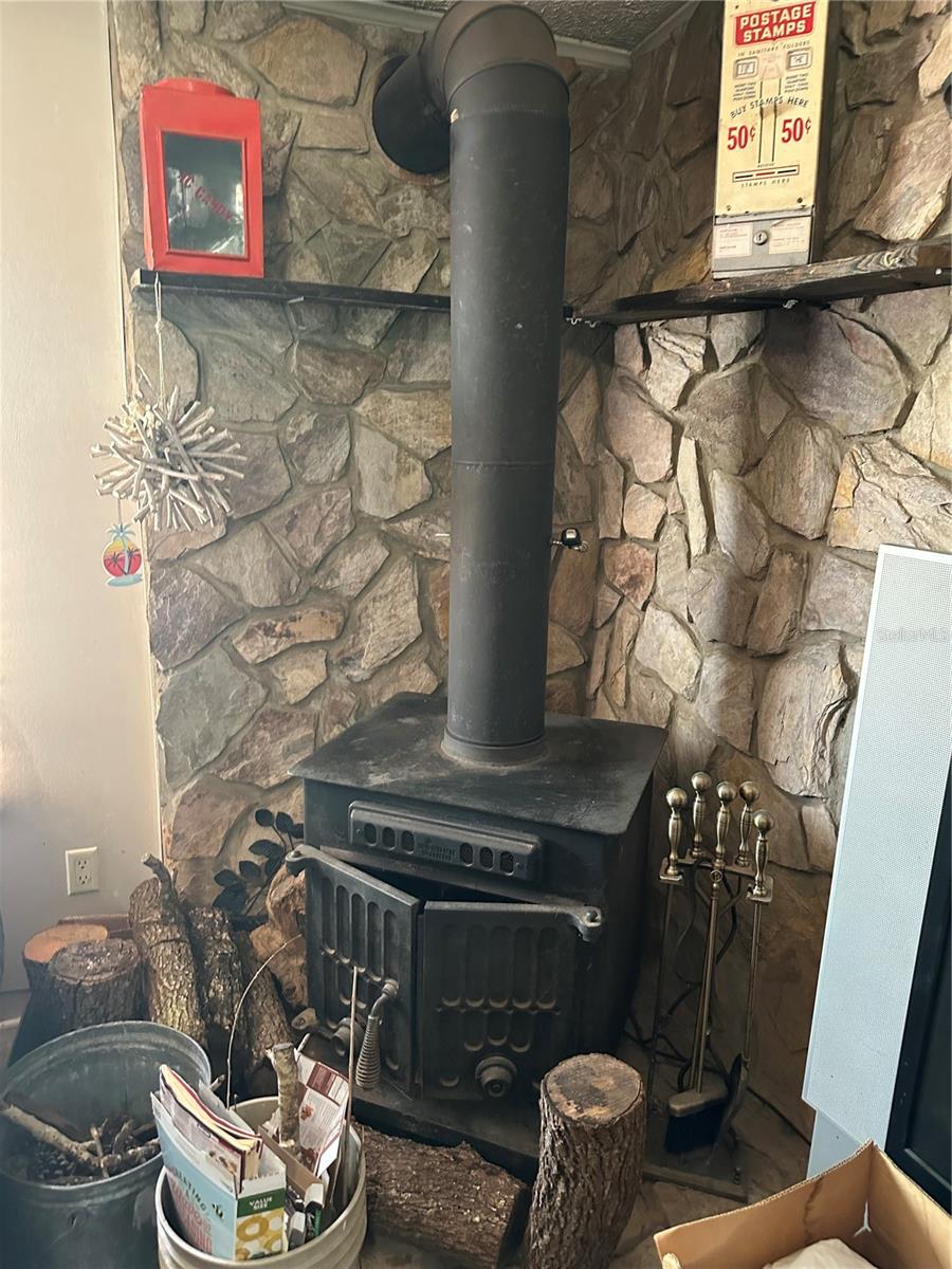 Wood burning stove