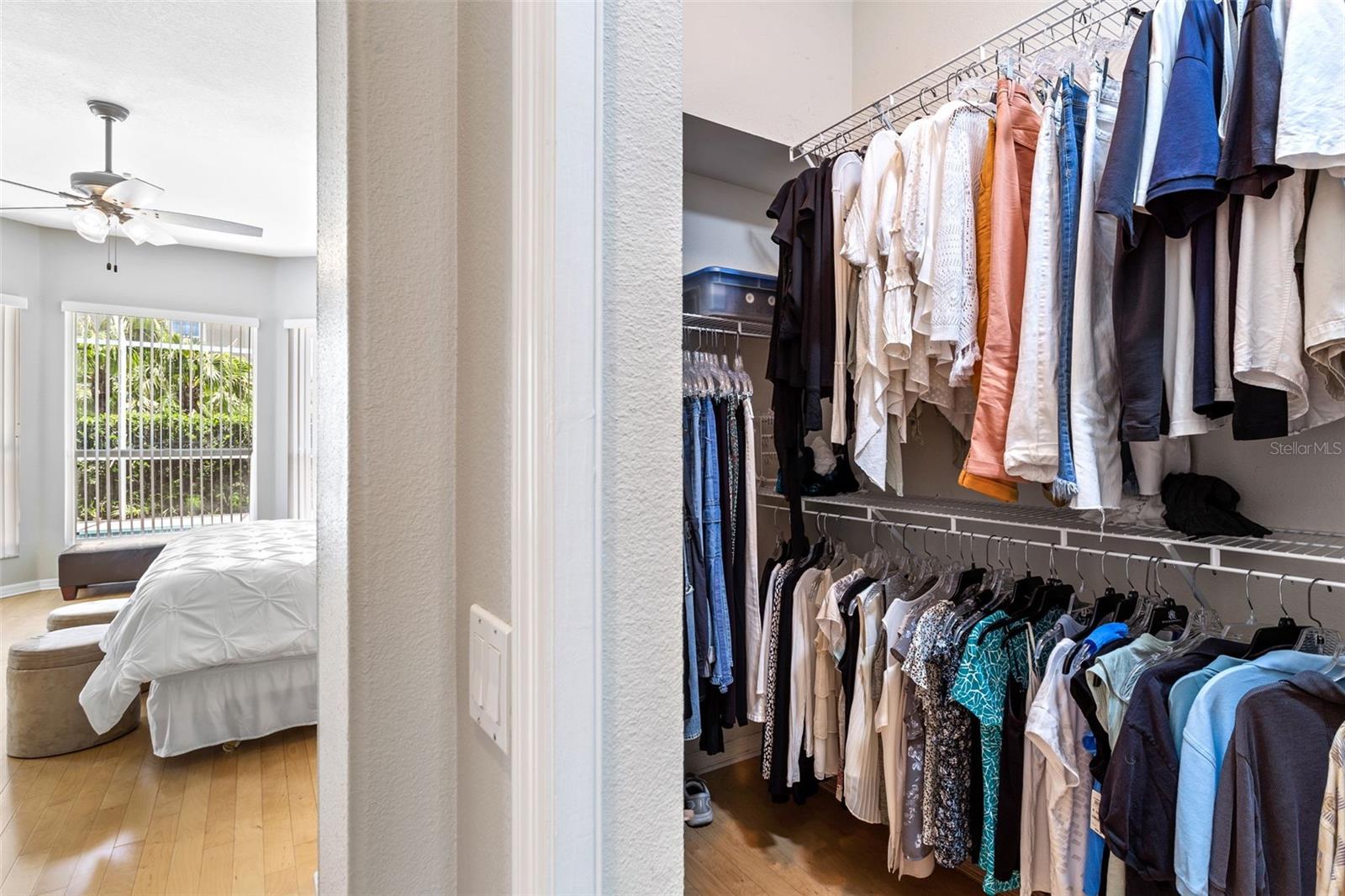 Primary Bedroom Walk-In Closet