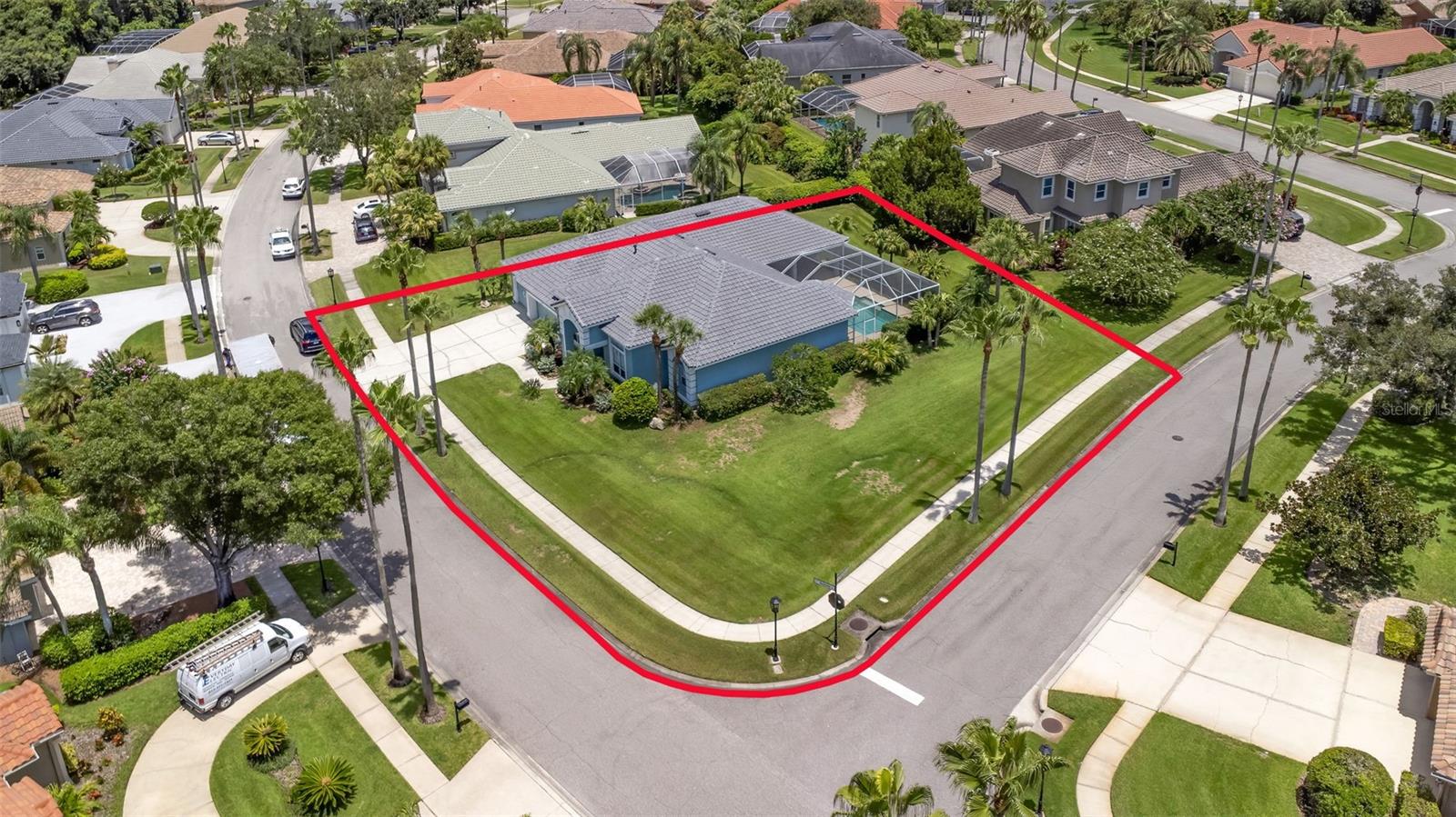 .39-acre corner lot in gated Harbor Links