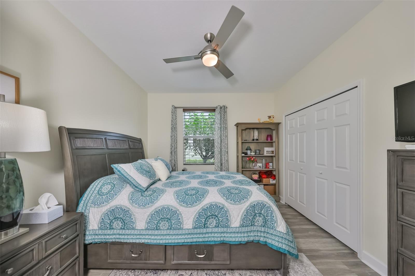 Bedroom #3 is also spacious with engineered flooring and lots of natural sunshine.