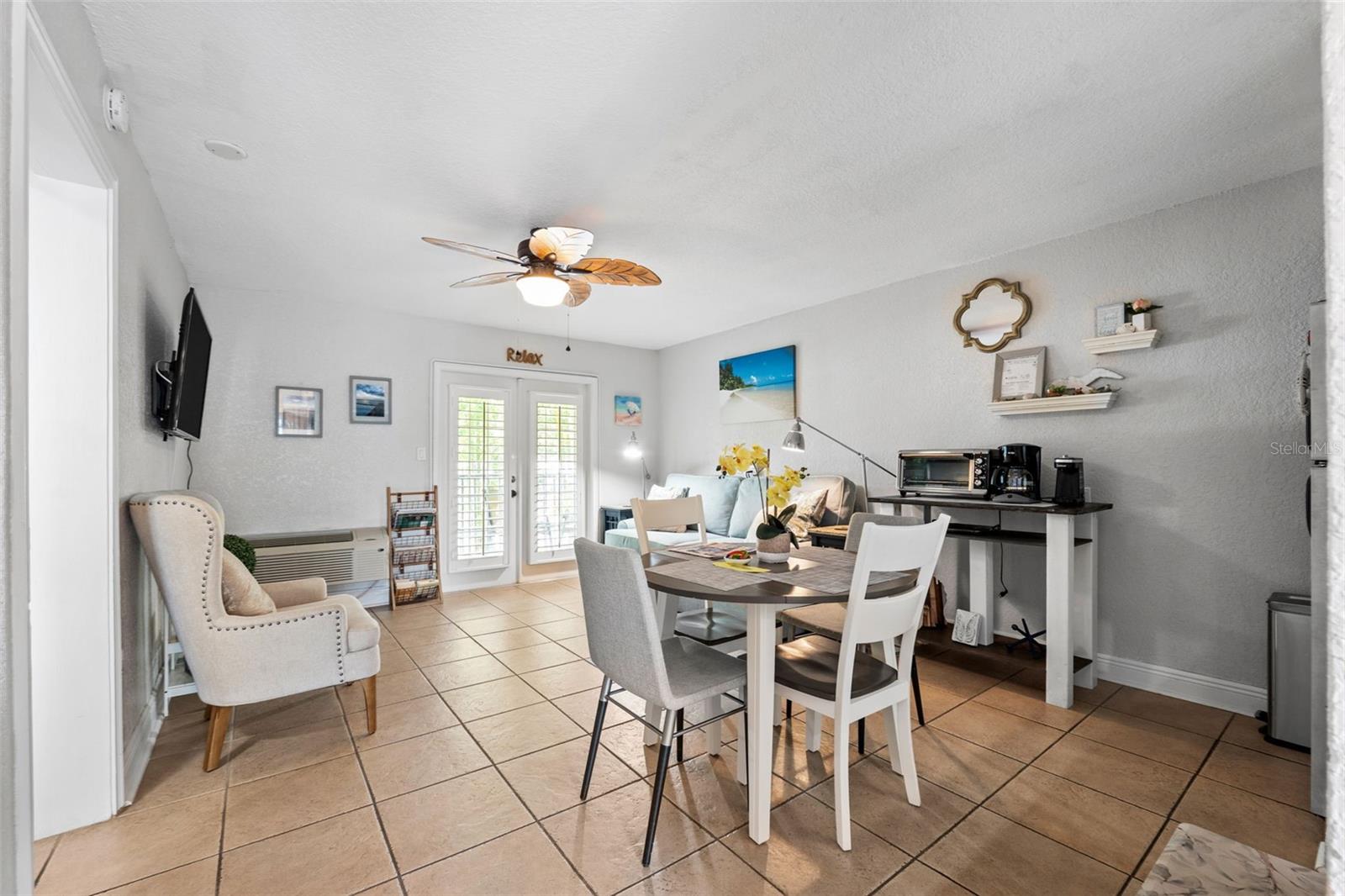 Living Room and Dining Room combo