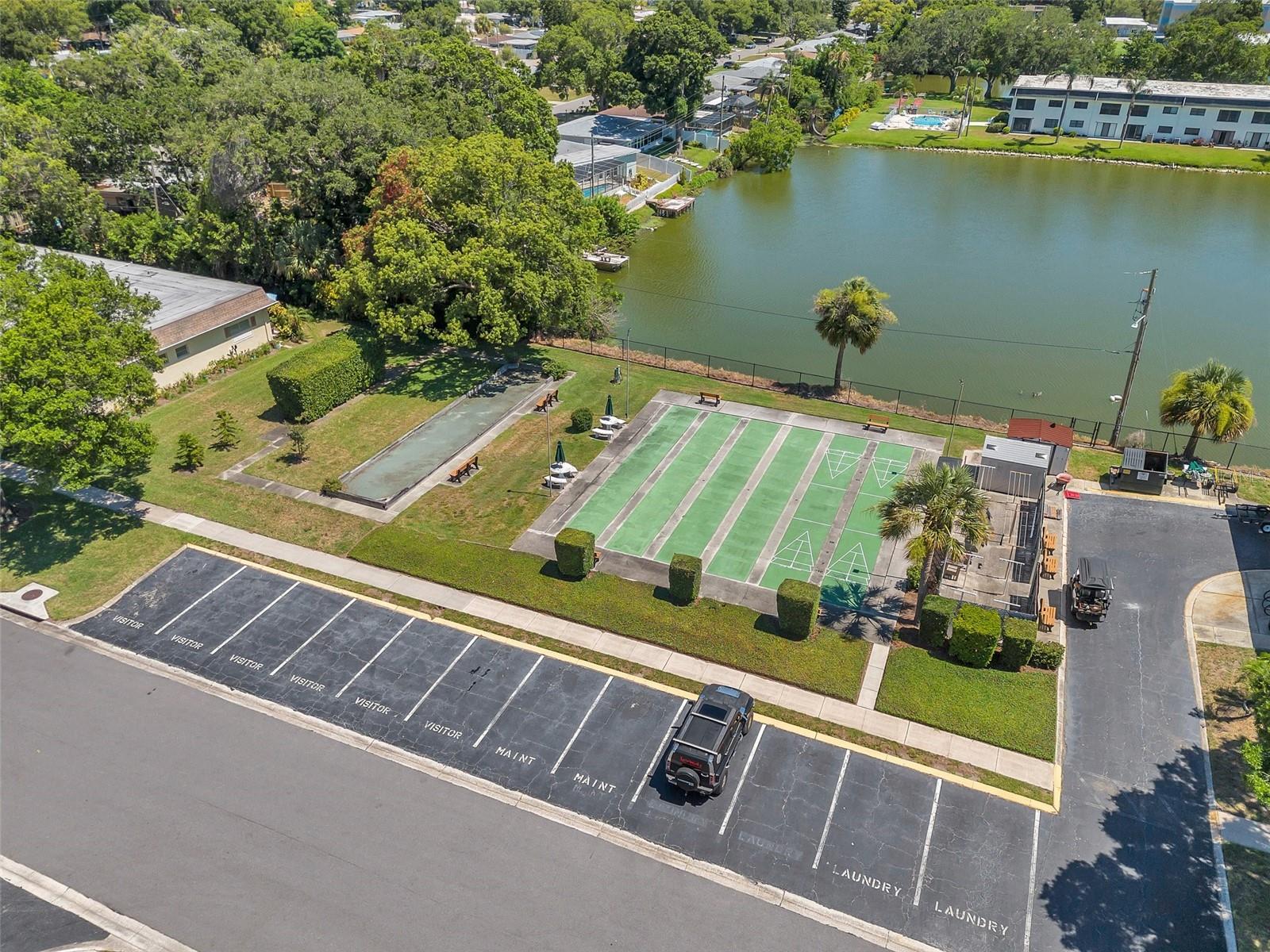 Shuffleboard Court