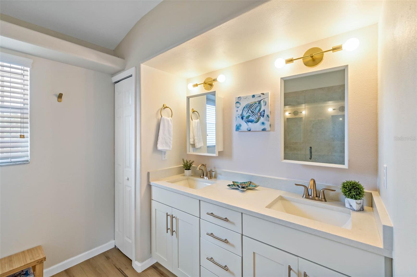 Master bathroom entrance.