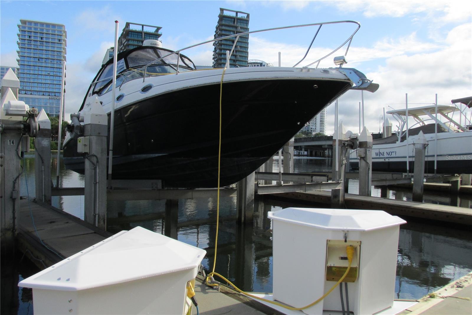 Boat Slip 13 located along the Garrison Channel