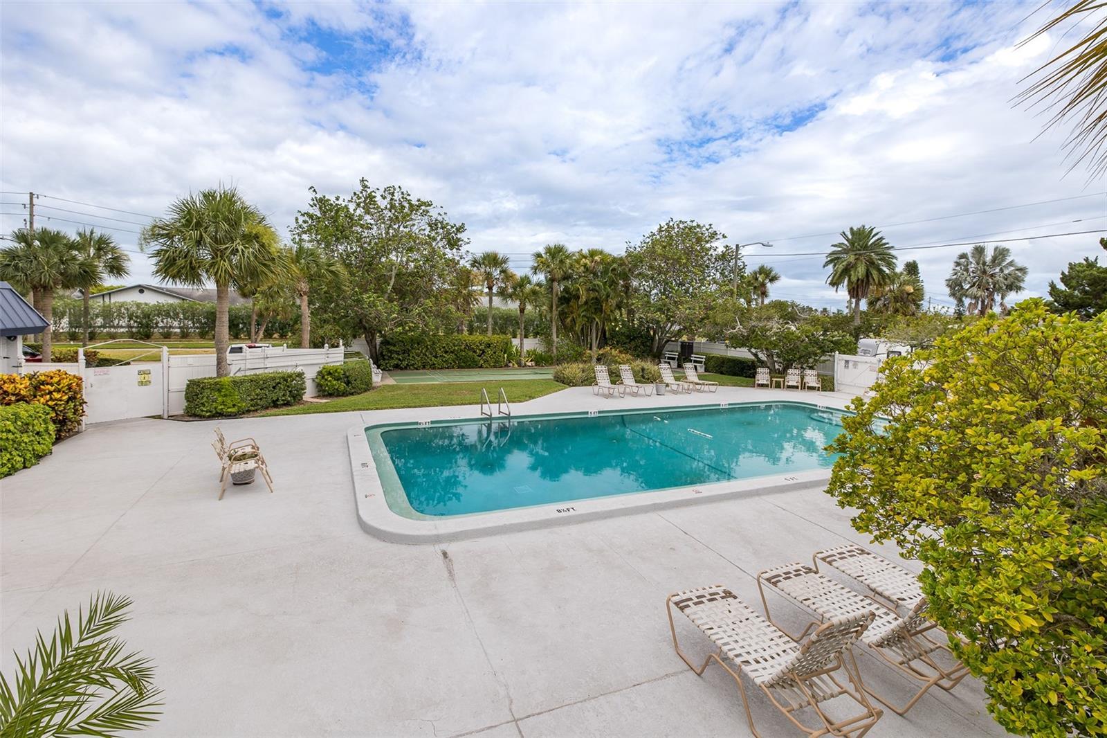 Community Pool and Shuffleboard