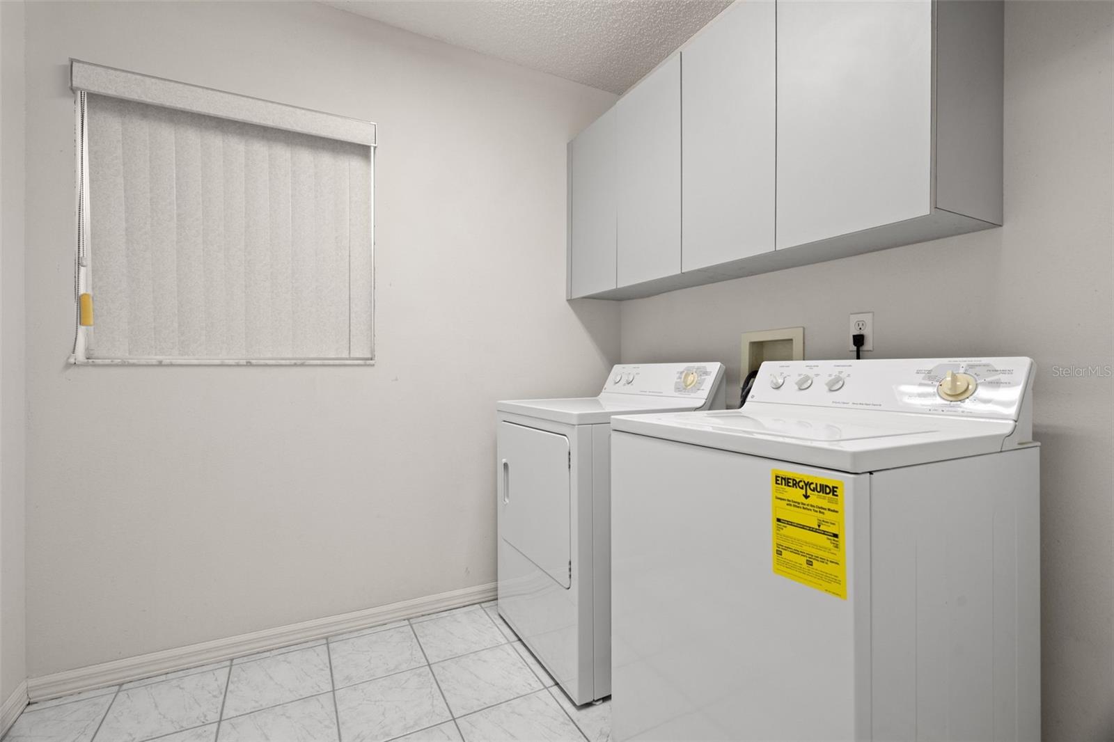 Inside laundry room