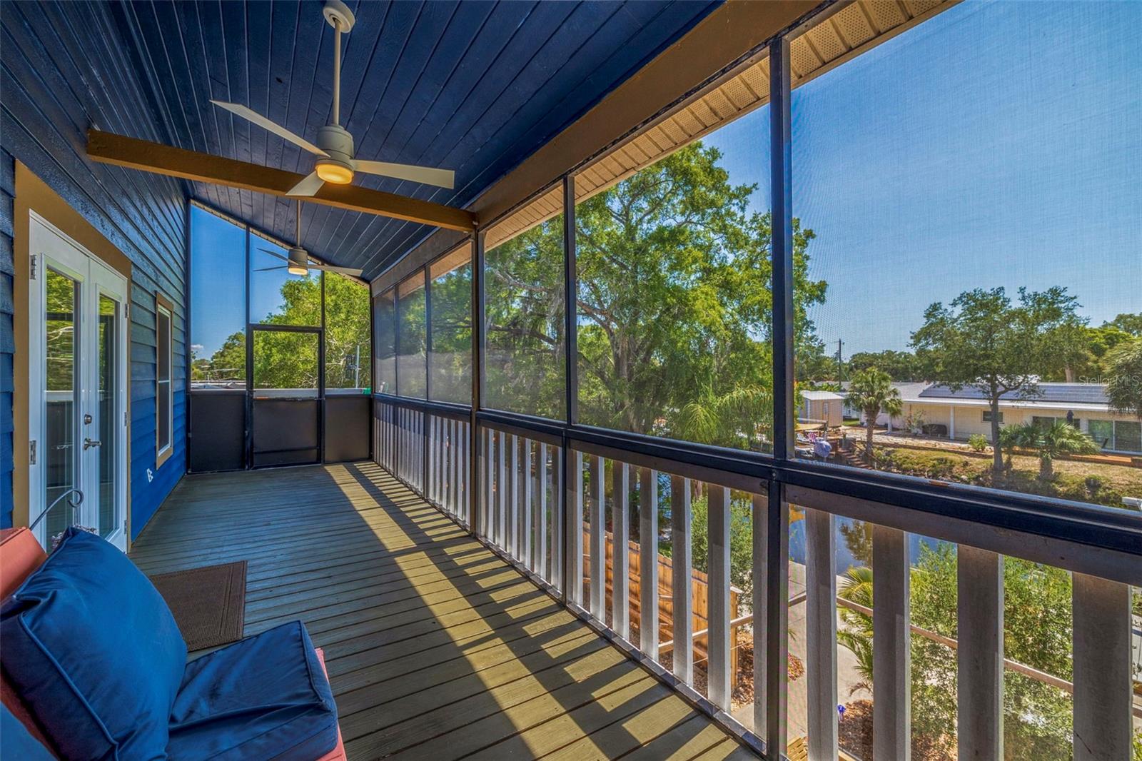 Living room porch balcony