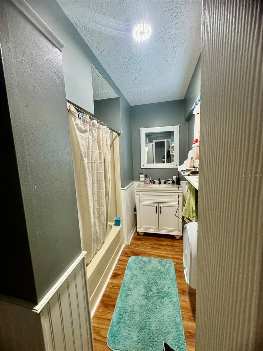 lower apartment bathroom