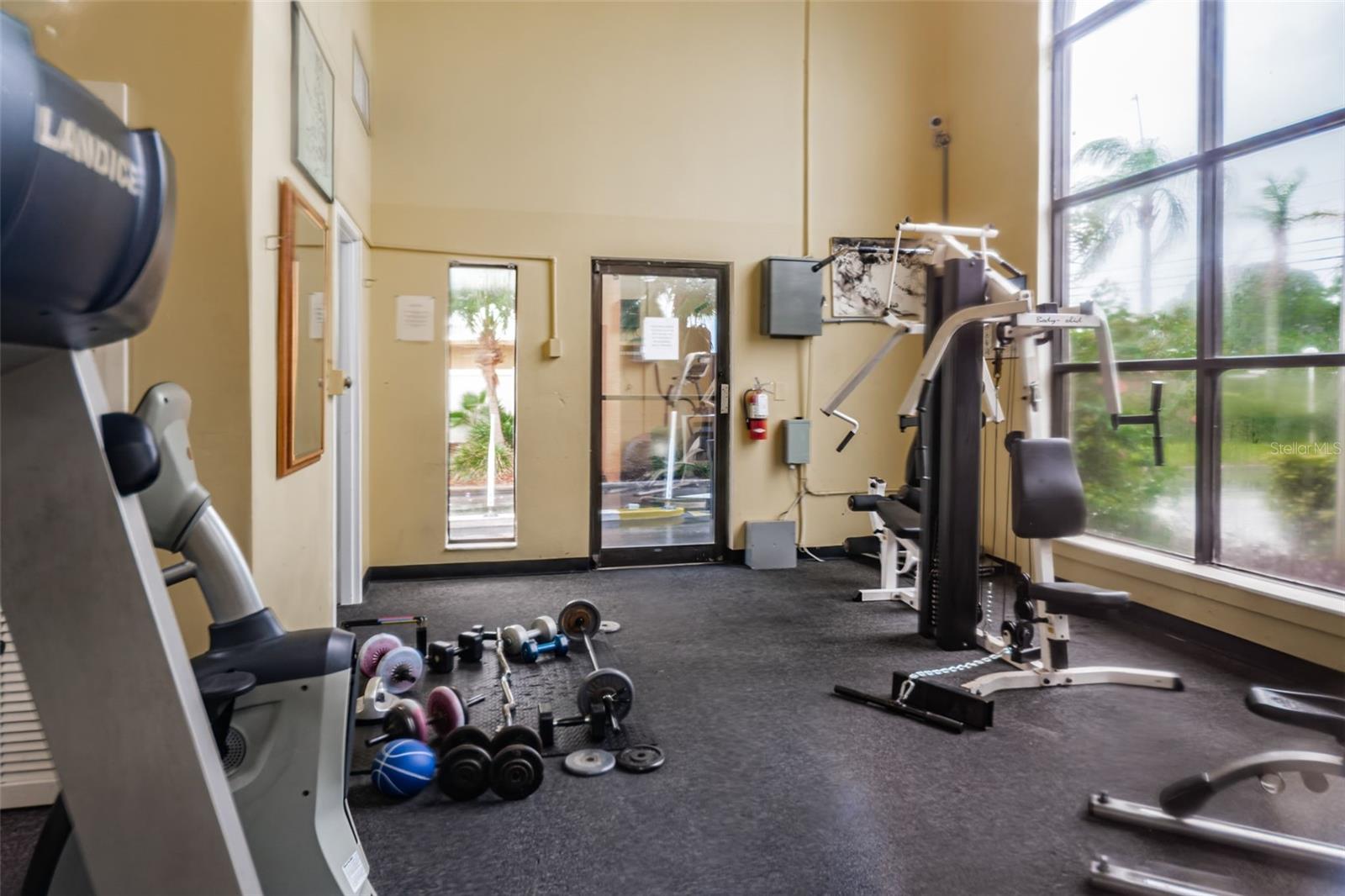 On-site fitness room