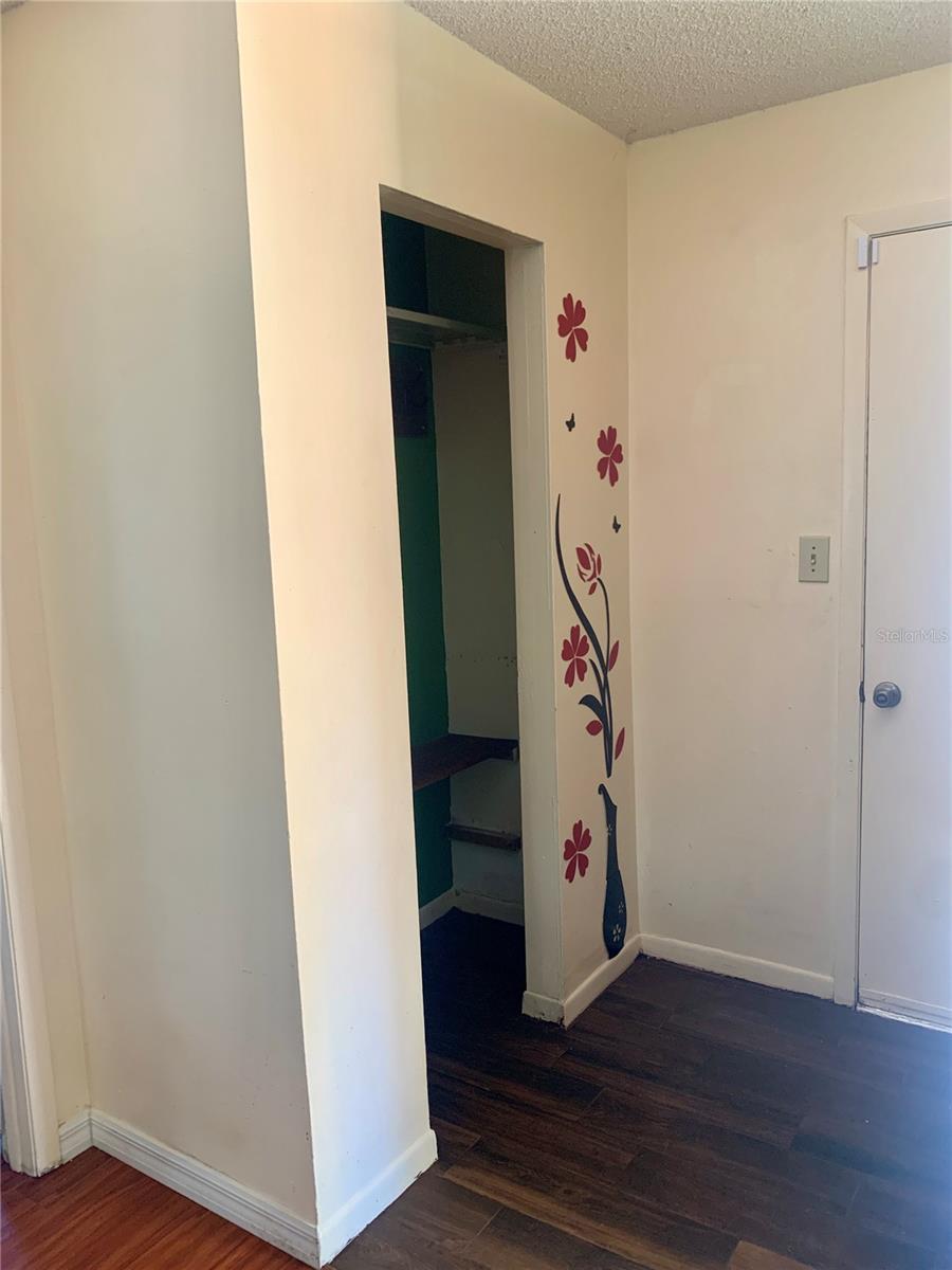 Entry way closet