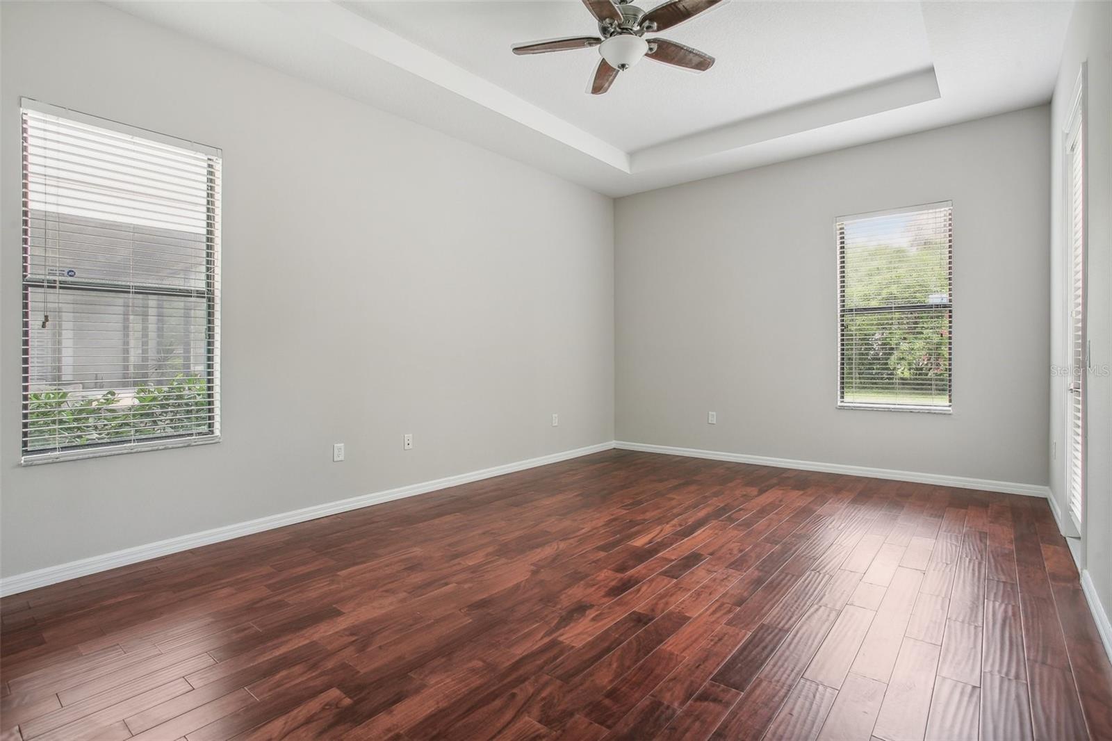 Another view of the primary bedroom