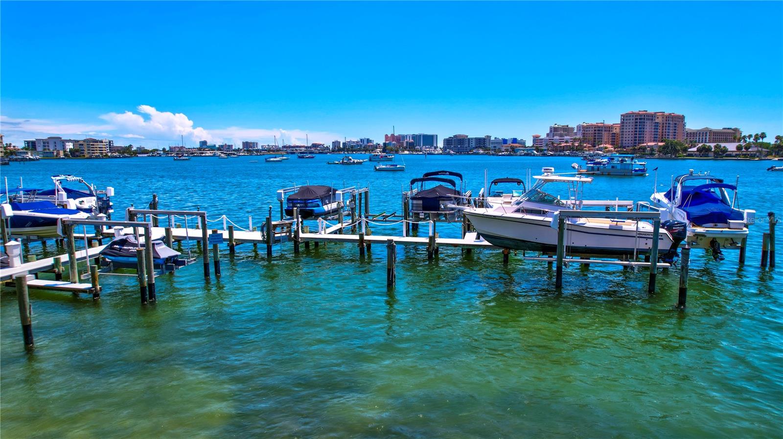 Exclusive access to a boat dock and slip on a first-come, first-served basis. Perfect for boating enthusiasts and water lovers.