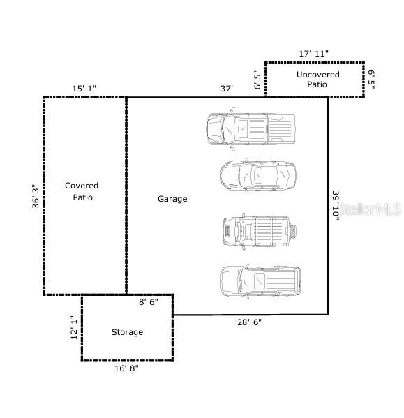 Ground Floor Garage and Storage