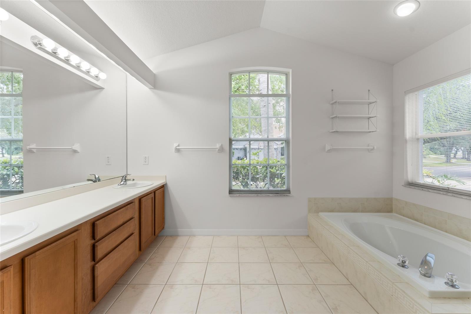 Very Spacious Master Ensuite With Sunken Garden Tub