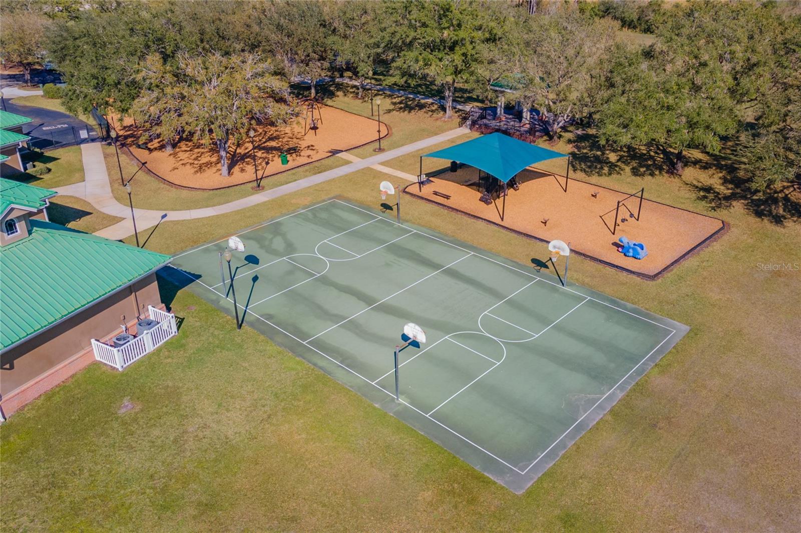 Basketball, Playground & Green Space