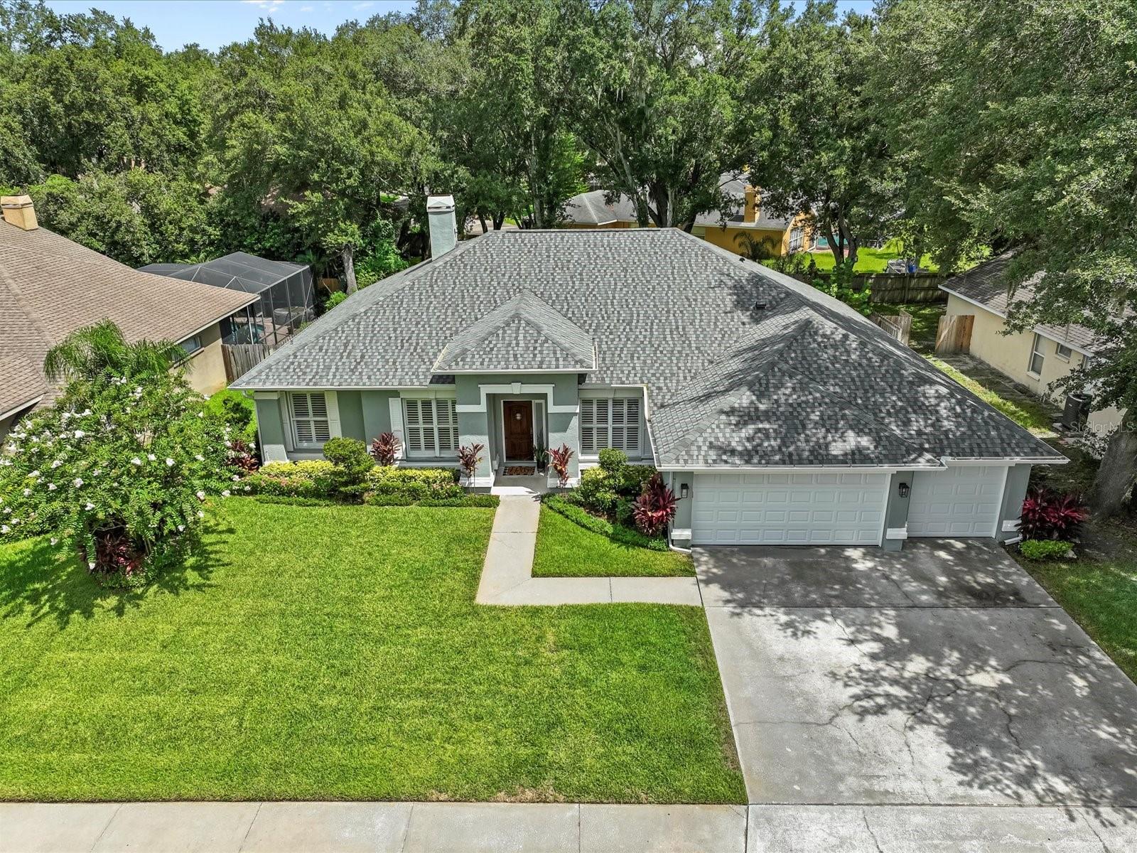 Aerial View- New Roof