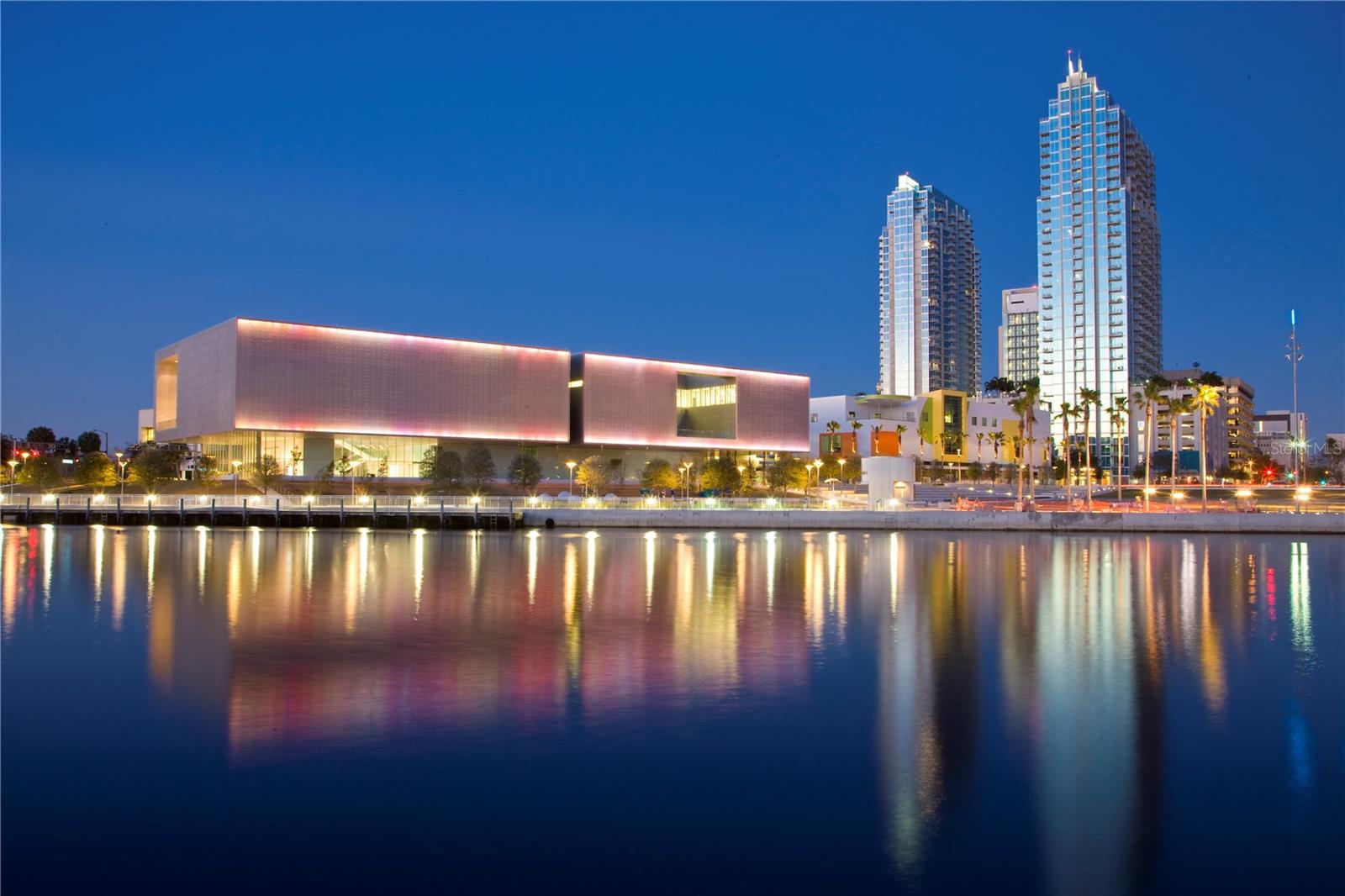 Downtown Tampa and Curtis Hixon Park