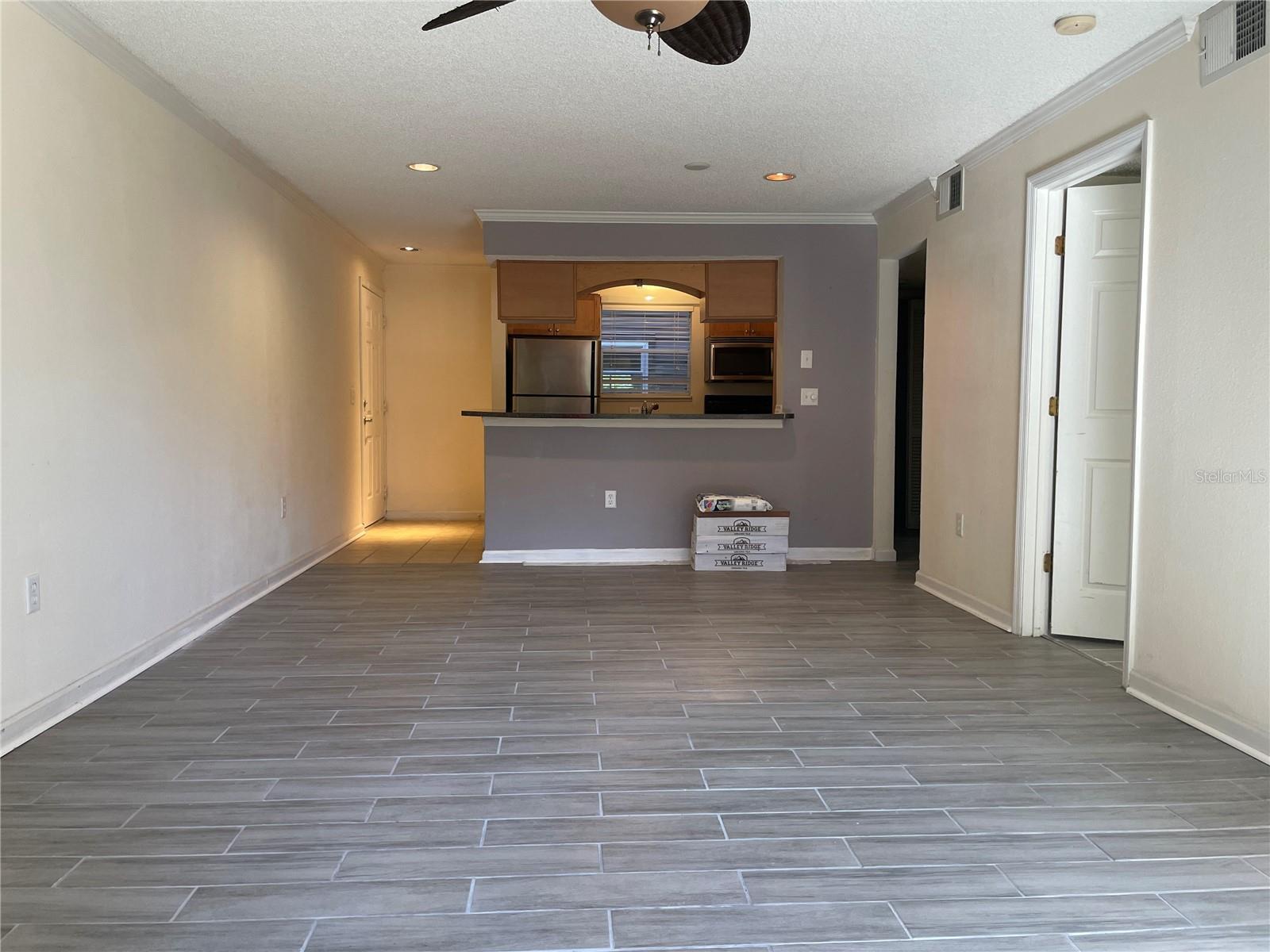 Living Room from pation to kitchen