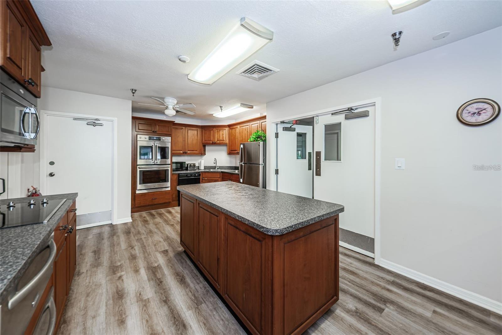 Clubhouse kitchen