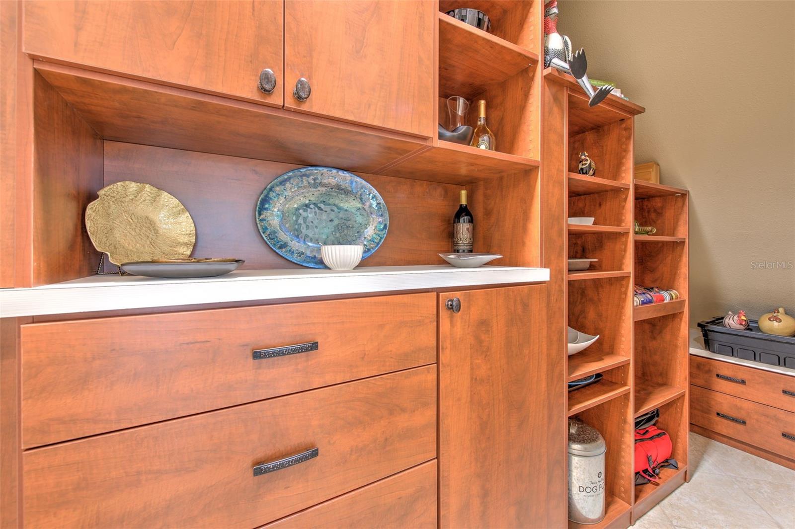 Custom Walk-In Pantry