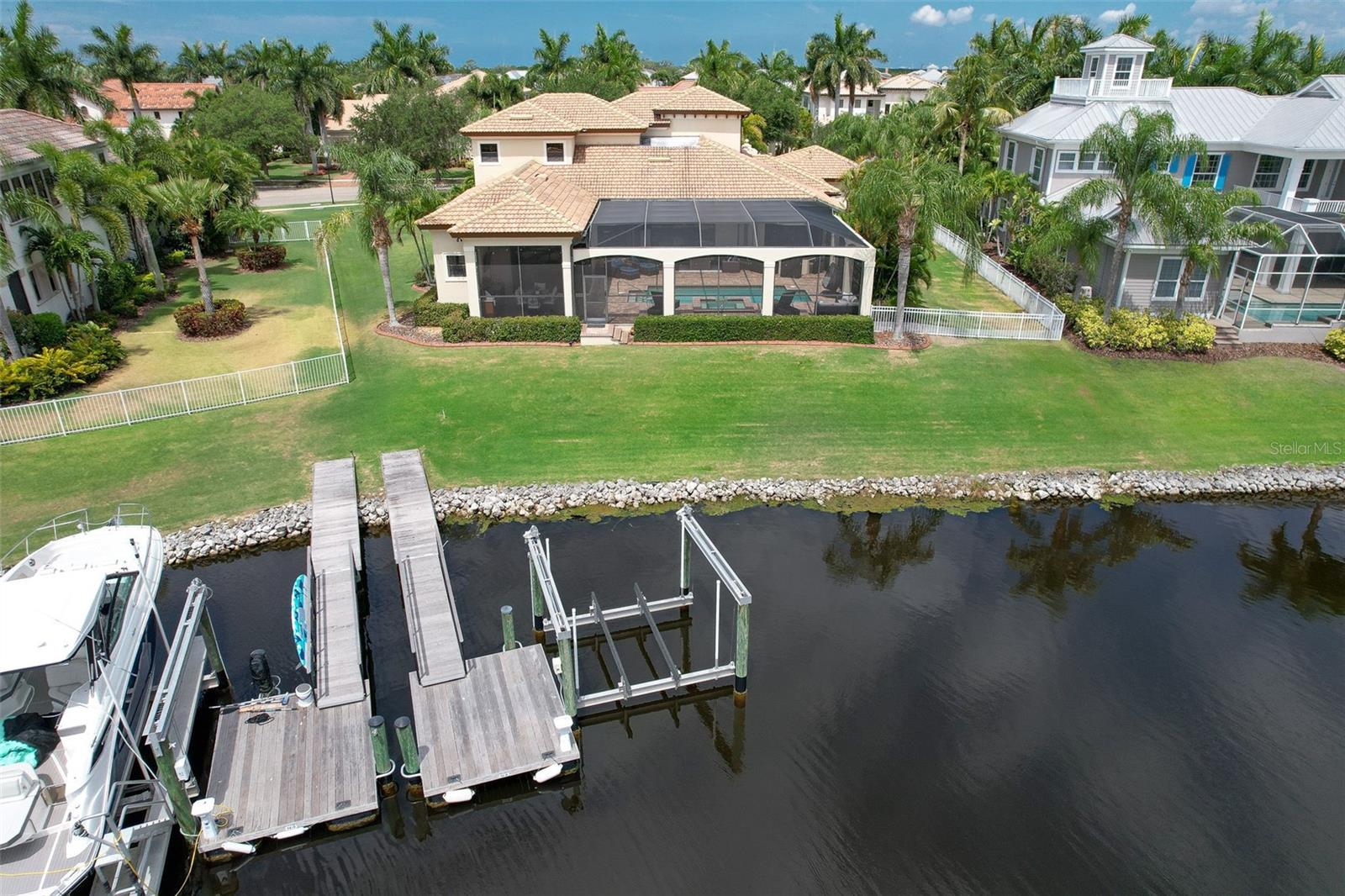 Private Dock with 14,000lb Boat Lift