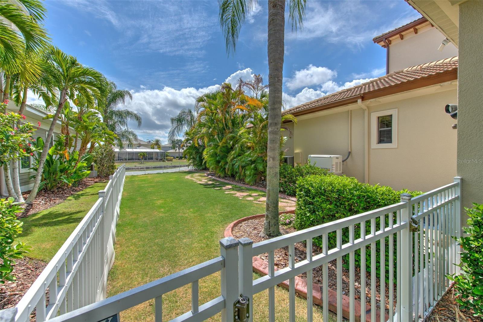 Fenced-In Side Yard