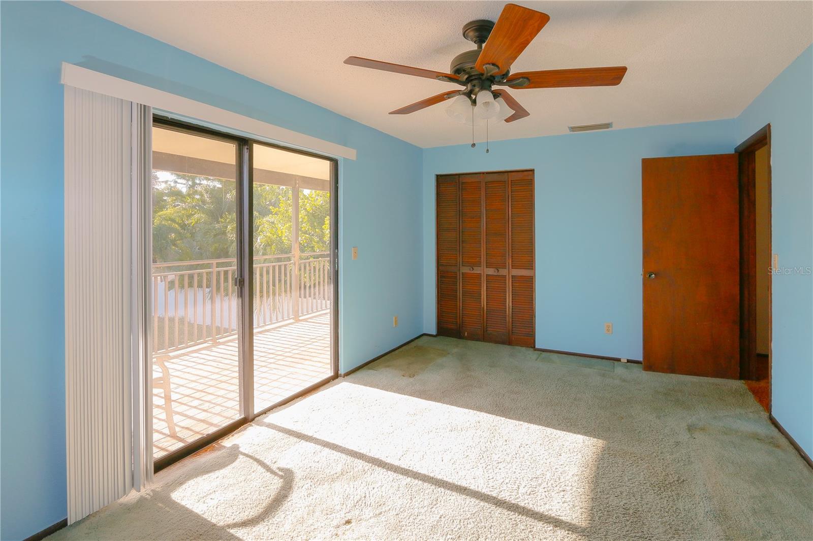 2nd Bedroom with balcony access