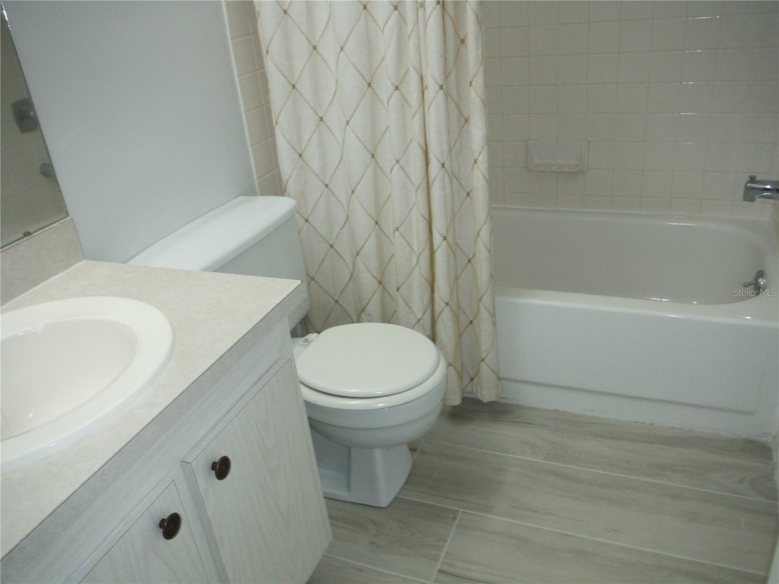 Hall Bath with Tub