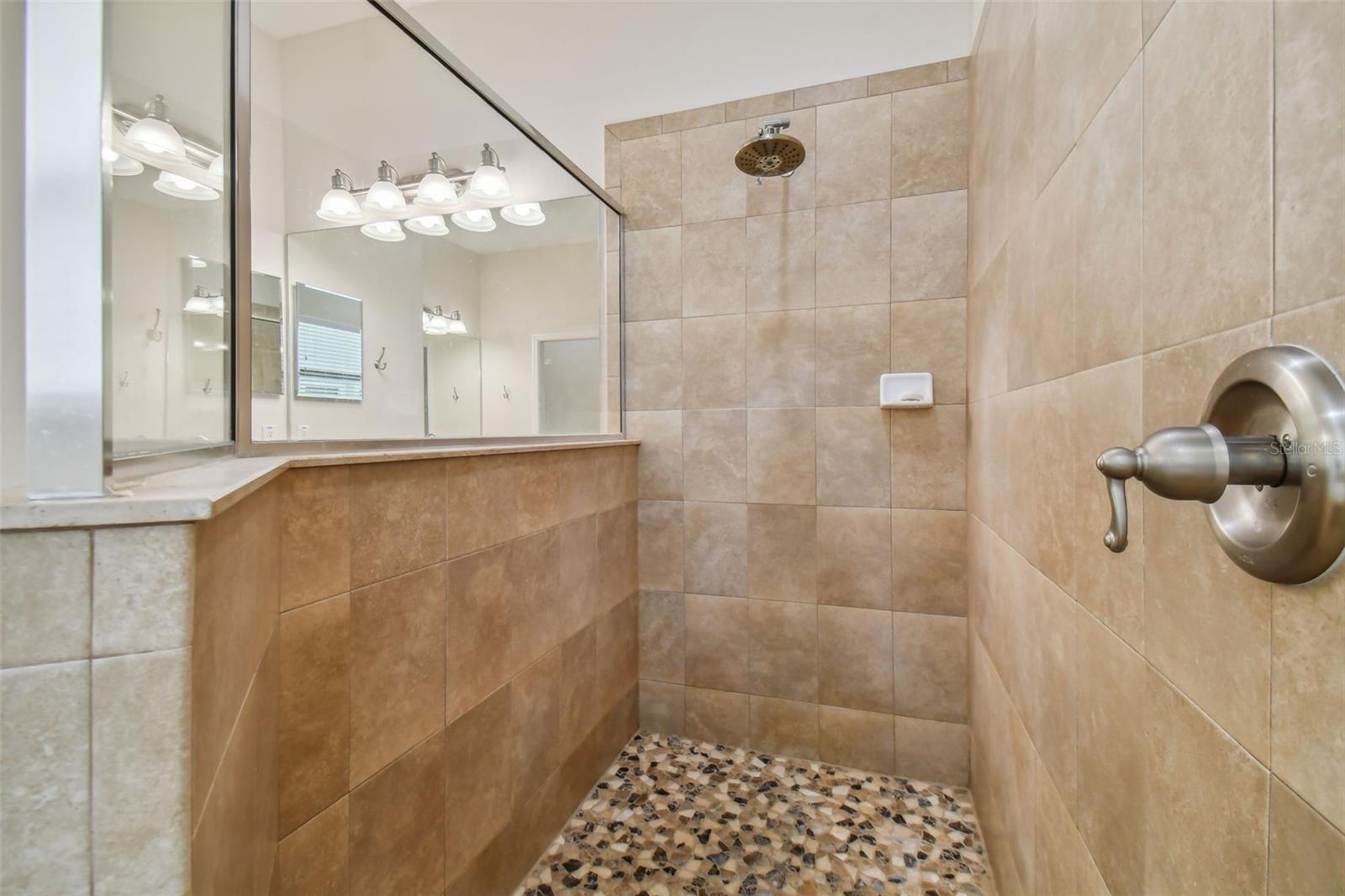 Oversized shower