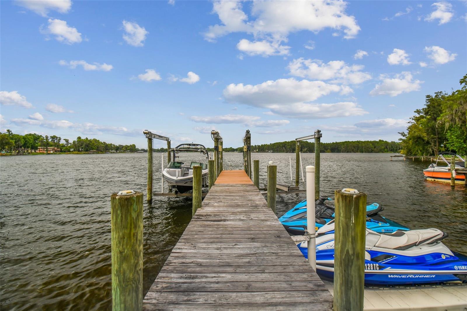 Floating Jet Ski dock