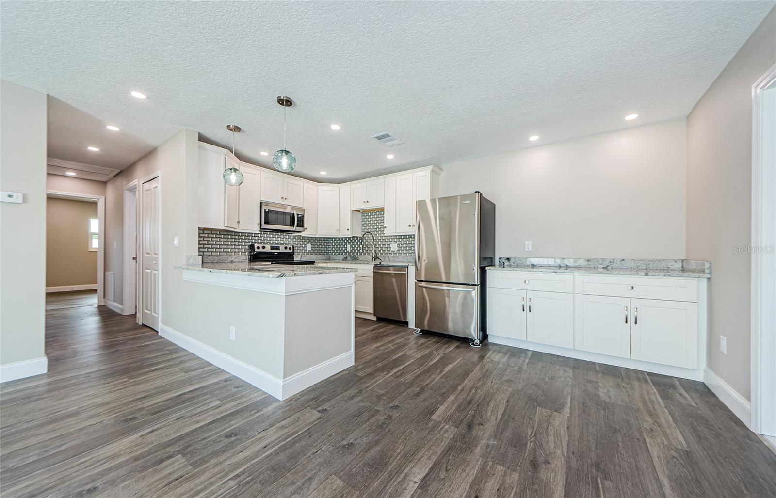 Kitchen with Coffee/Wine Bar