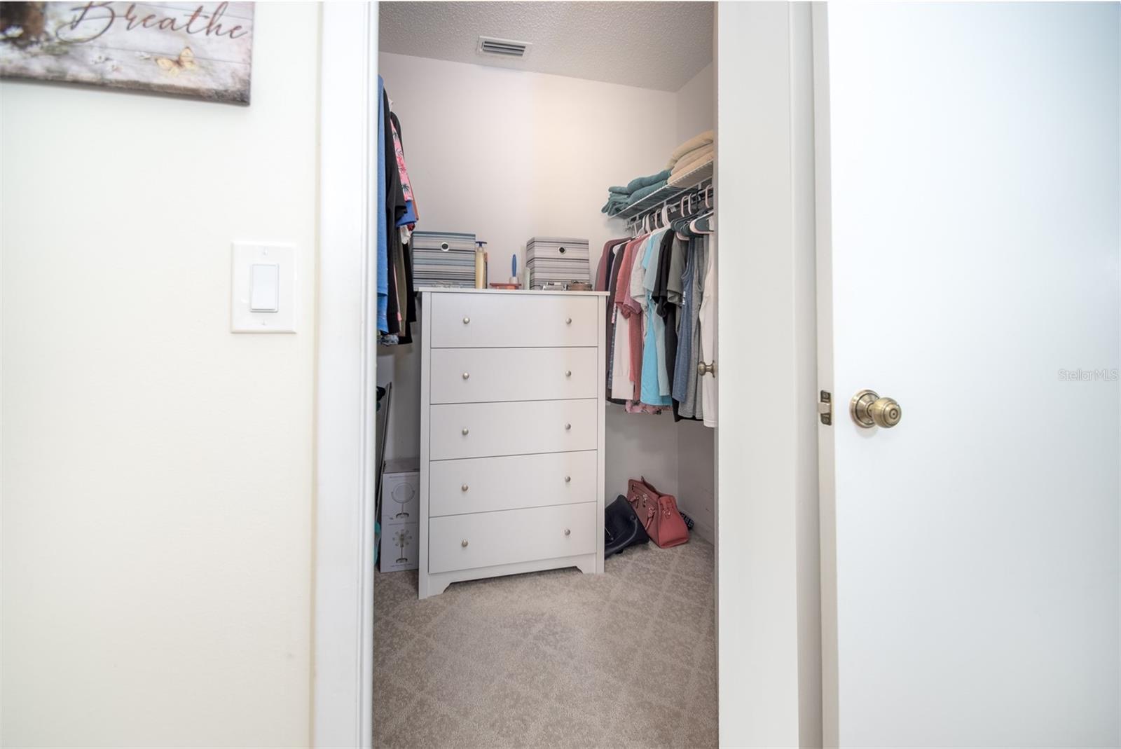 Master Bedroom walk in Closet