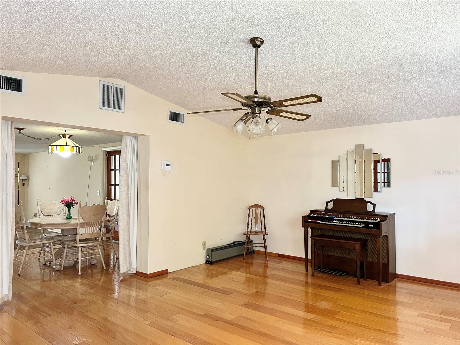 Family Room - Wood Floors