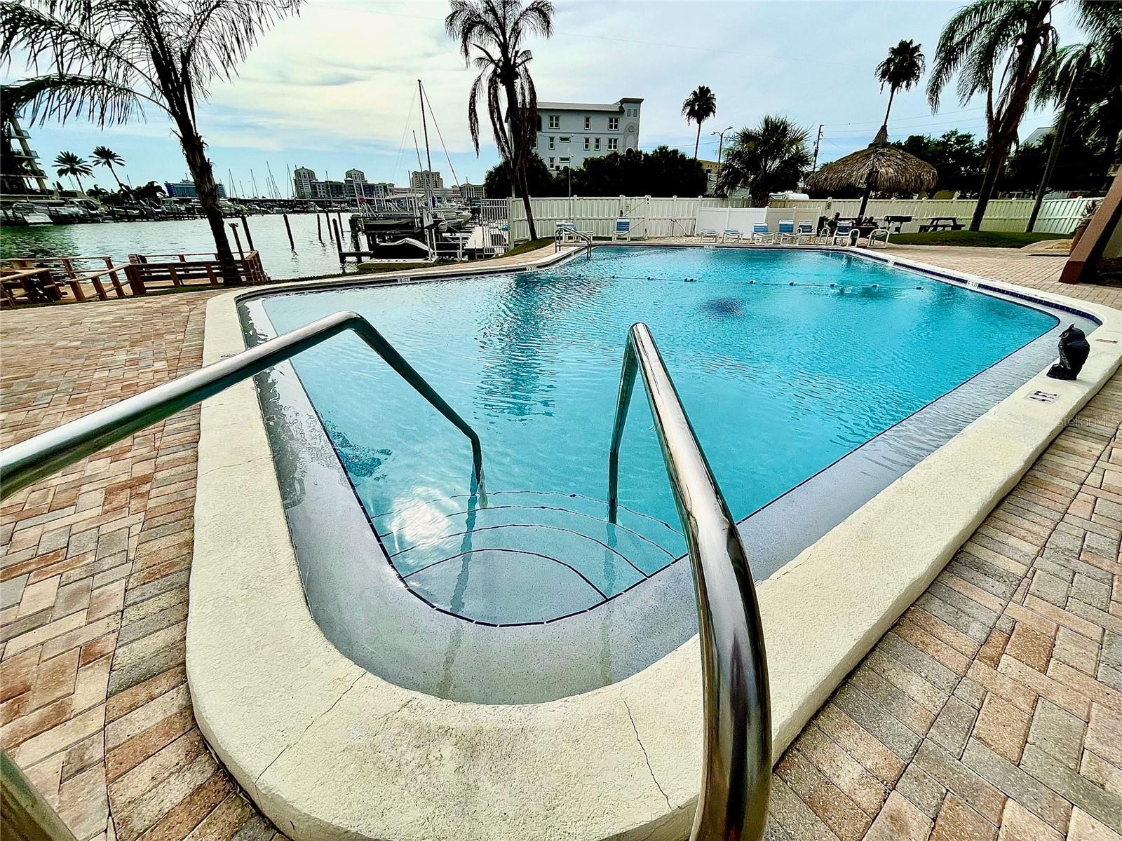 Beautiful pool and patio area