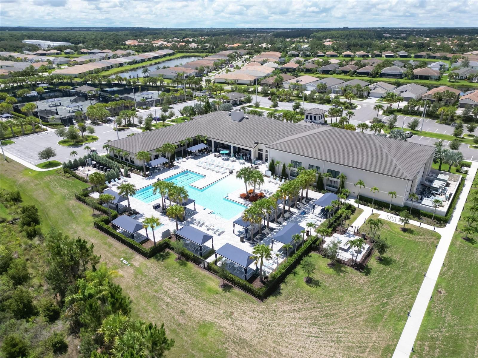 Beautiful Community Pool and Clubhouse