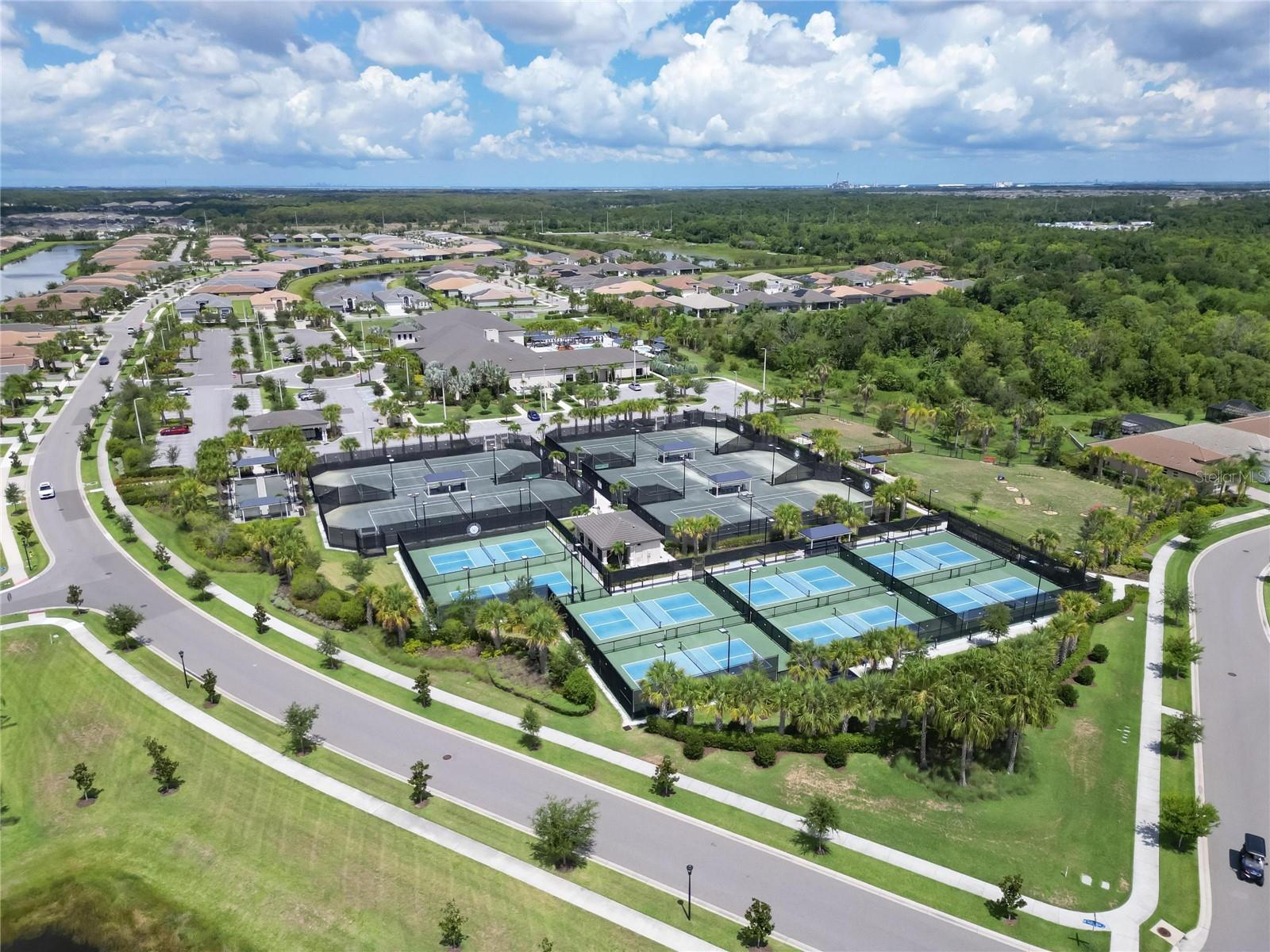 Pickleball Courts and Tennis Courts